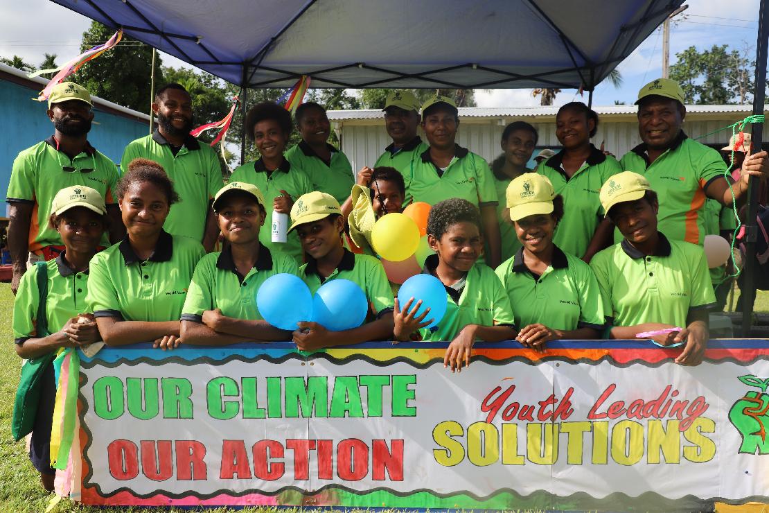 우리의 기후, 우리의 행동 : 청소년이 만드는 변화 청소년 단체사진